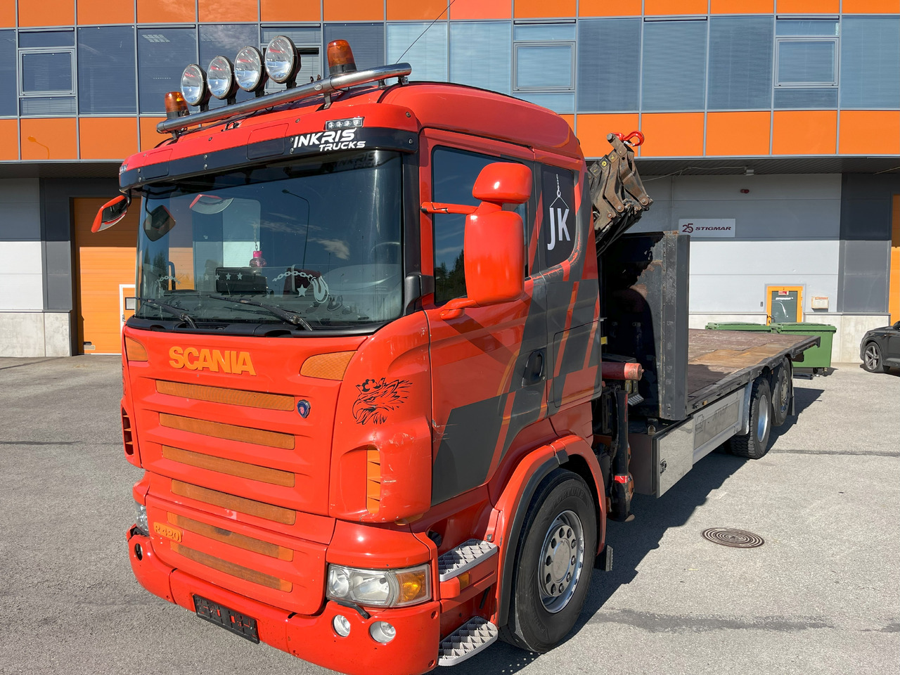 SCANIA R420 6x2 + CRANE FASSI 23TM PLATFORM 7720 - Tovornjak z dvigalom: slika 4 SCANIA R420 6x2 + CRANE FASSI 23TM PLATFORM 7720 - Tovornjak z dvigalom: slika 4