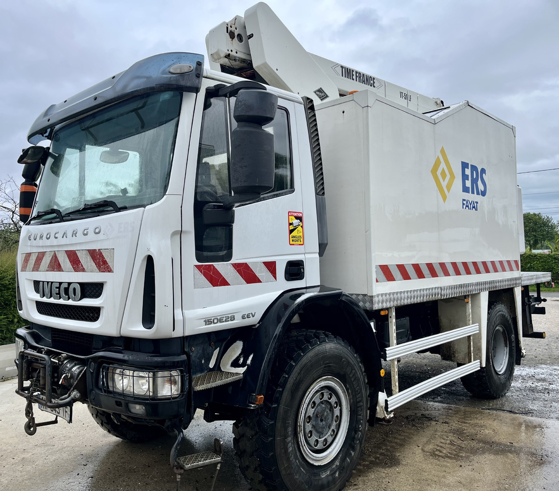 Iveco Eurocargo 150E28 4x4 nacelle Time 16M - Dvižna ploščad montirana na tovornjak: slika 1 Iveco Eurocargo 150E28 4x4 nacelle Time 16M - Dvižna ploščad montirana na tovornjak: slika 1