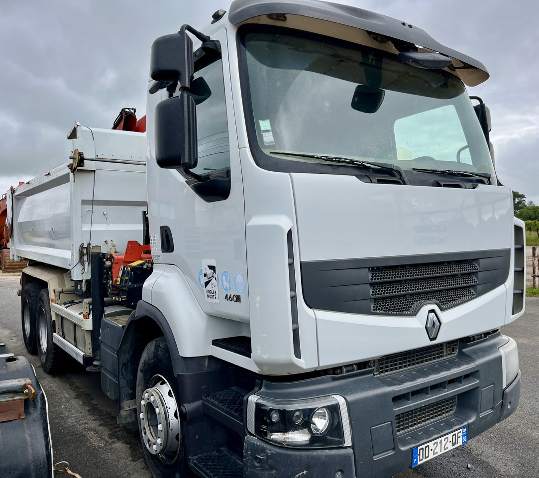 RENAULT Premium Lander 460dxi bibenne grue Palfinger pk16001 - Tovornjak prekucnik, Tovornjak z dvigalom: slika 1 RENAULT Premium Lander 460dxi bibenne grue Palfinger pk16001 - Tovornjak prekucnik, Tovornjak z dvigalom: slika 1