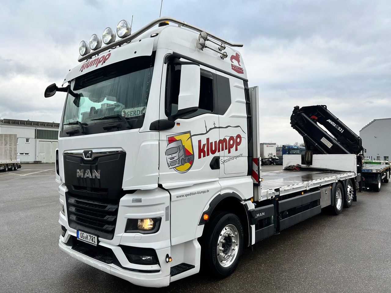 MAN TGX 500 - Tovornjak s kesonom: slika 1 MAN TGX 500 - Tovornjak s kesonom: slika 1