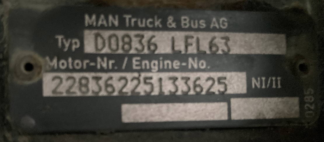 MAN Motor MAN TGM D0836 Euro 5 0836 LFL63 TGL - Motor za Tovornjak: slika 4 MAN Motor MAN TGM D0836 Euro 5 0836 LFL63 TGL - Motor za Tovornjak: slika 4