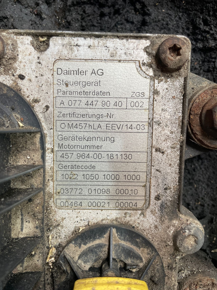 Mercedes-Benz Mercedes Motor OM 457 HLA Citaro LE EEV OM457HLA 457964 Tourismo - Motor za Avtobus: slika 5 Mercedes-Benz Mercedes Motor OM 457 HLA Citaro LE EEV OM457HLA 457964 Tourismo - Motor za Avtobus: slika 5