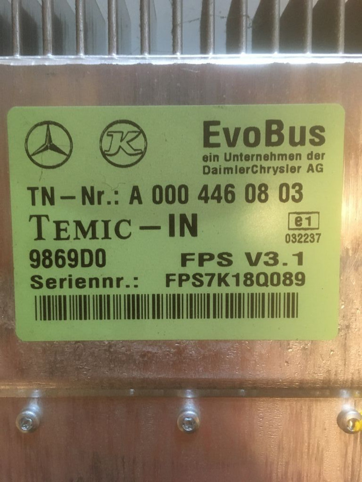 Mercedes-Benz Temic A0004460803 FPS 3.1 Steuergerät A 000 446 08 03  - Električni sistem za Avtobus: slika 2 Mercedes-Benz Temic A0004460803 FPS 3.1 Steuergerät A 000 446 08 03  - Električni sistem za Avtobus: slika 2