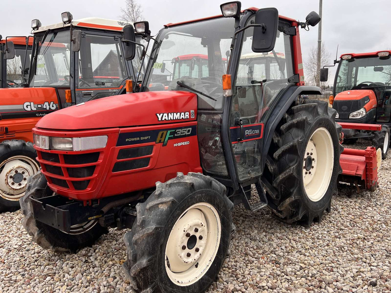 Yanmar AF350 Hi speed - Mini traktor: slika 1 Yanmar AF350 Hi speed - Mini traktor: slika 1