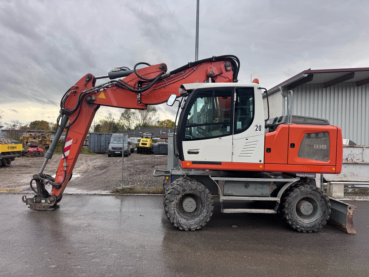 LIEBHERR A 916 Litronic - Bager na kolesih: slika 1 LIEBHERR A 916 Litronic - Bager na kolesih: slika 1