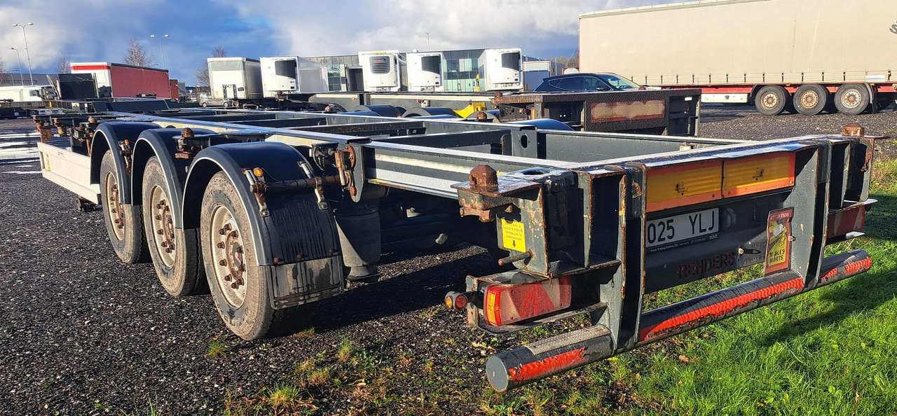 RENDERS EURO 922 - Kontejnerska polprikolica/ Polprikolica z zamenljivim tovoriščem: slika 1 RENDERS EURO 922 - Kontejnerska polprikolica/ Polprikolica z zamenljivim tovoriščem: slika 1