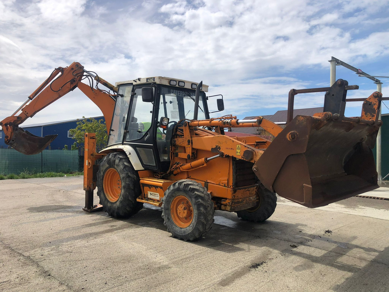 CATERPILLAR 428 C TERRACING EQUIPMENT BULLDOEXCAVATOR - Bager nakladalec: slika 4 CATERPILLAR 428 C TERRACING EQUIPMENT BULLDOEXCAVATOR - Bager nakladalec: slika 4