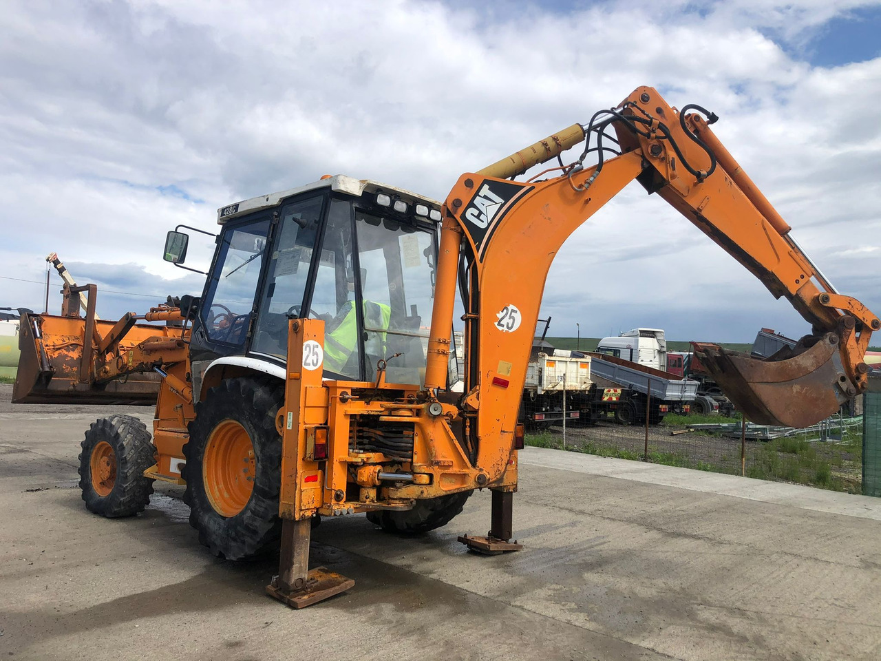CATERPILLAR 428 C TERRACING EQUIPMENT BULLDOEXCAVATOR - Bager nakladalec: slika 2 CATERPILLAR 428 C TERRACING EQUIPMENT BULLDOEXCAVATOR - Bager nakladalec: slika 2