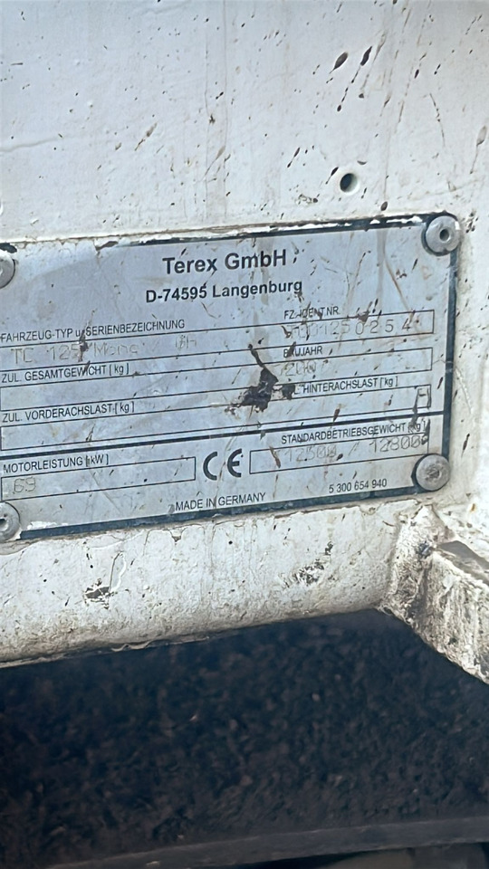 Excavator Terex TC 125 - Bager goseničar: slika 4 Excavator Terex TC 125 - Bager goseničar: slika 4