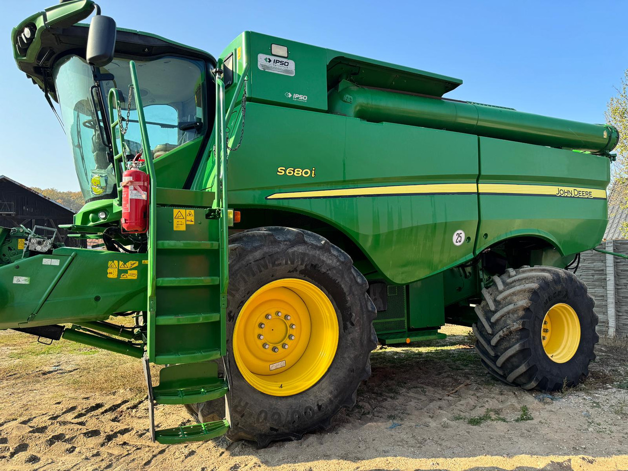 John Deere S680i combine + 635X Header + Zurn trailer - Kombajn harvester: slika 2 John Deere S680i combine + 635X Header + Zurn trailer - Kombajn harvester: slika 2