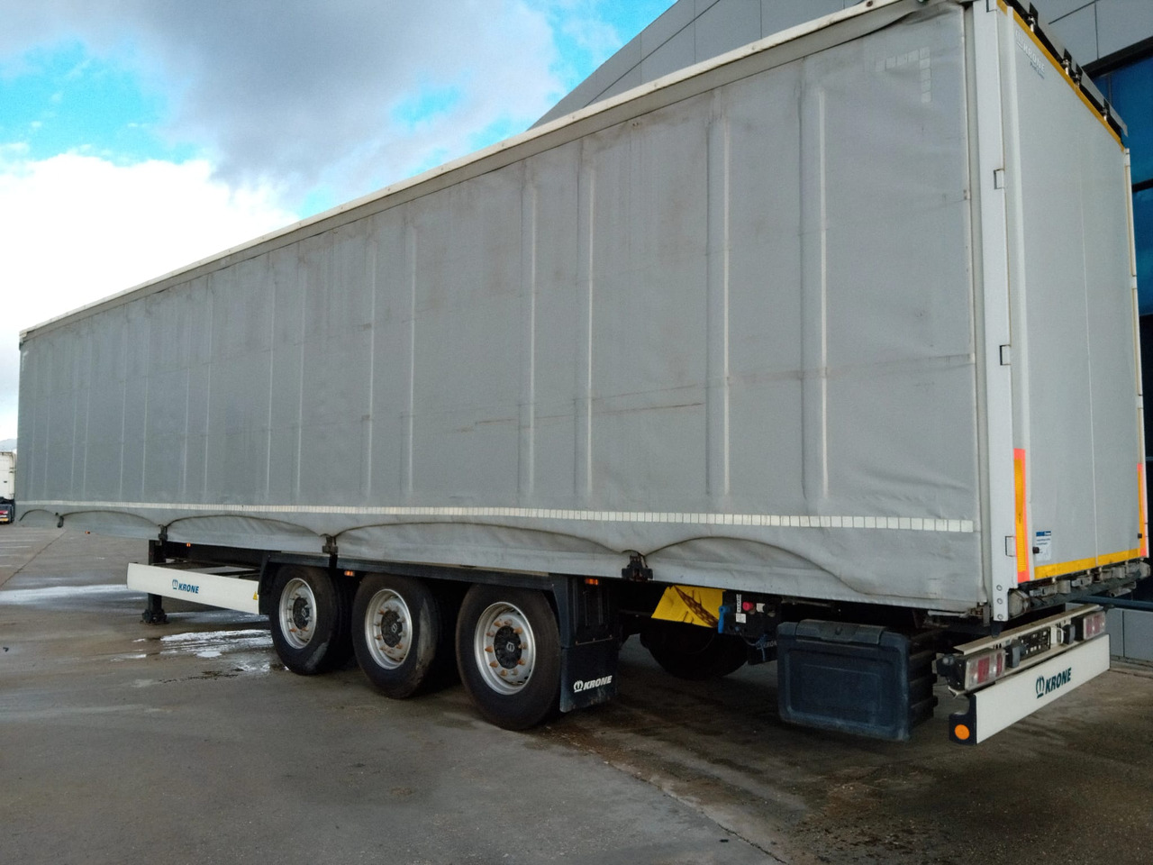 Polprikolica s ponjavo Krone Sliding Tarpaulin Semi-trailer Standard, TOP !: slika 8