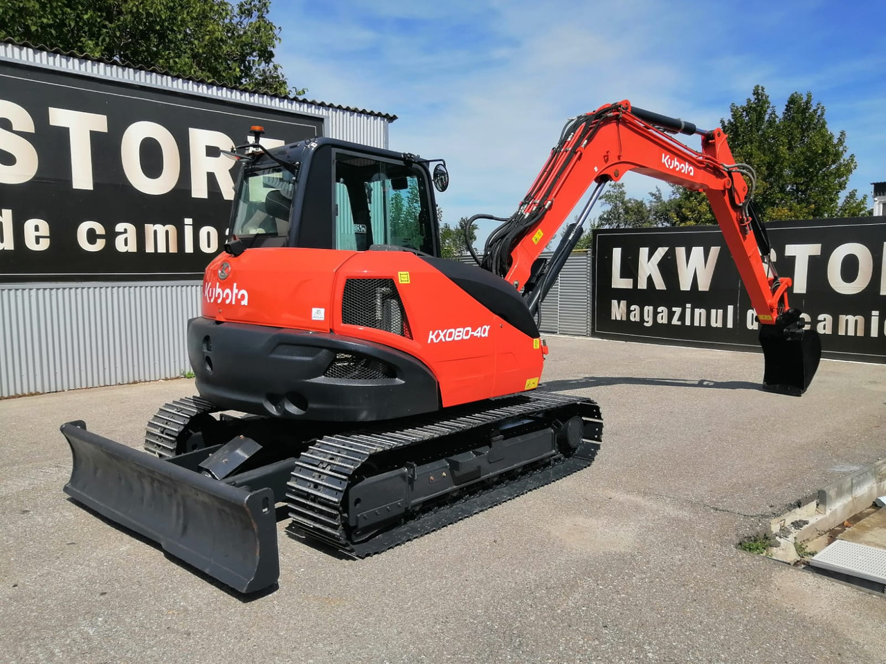 Kubota KX080-4A2 Excavator, TOP !!! - Mini bager: slika 4 Kubota KX080-4A2 Excavator, TOP !!! - Mini bager: slika 4