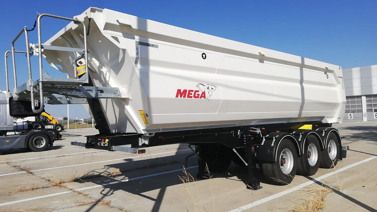MEGA Tipper 28m3 NEW, SAF DISC, HYVA, HARDOX, TOP ! - Kiper polprikolica: slika 1 MEGA Tipper 28m3 NEW, SAF DISC, HYVA, HARDOX, TOP ! - Kiper polprikolica: slika 1