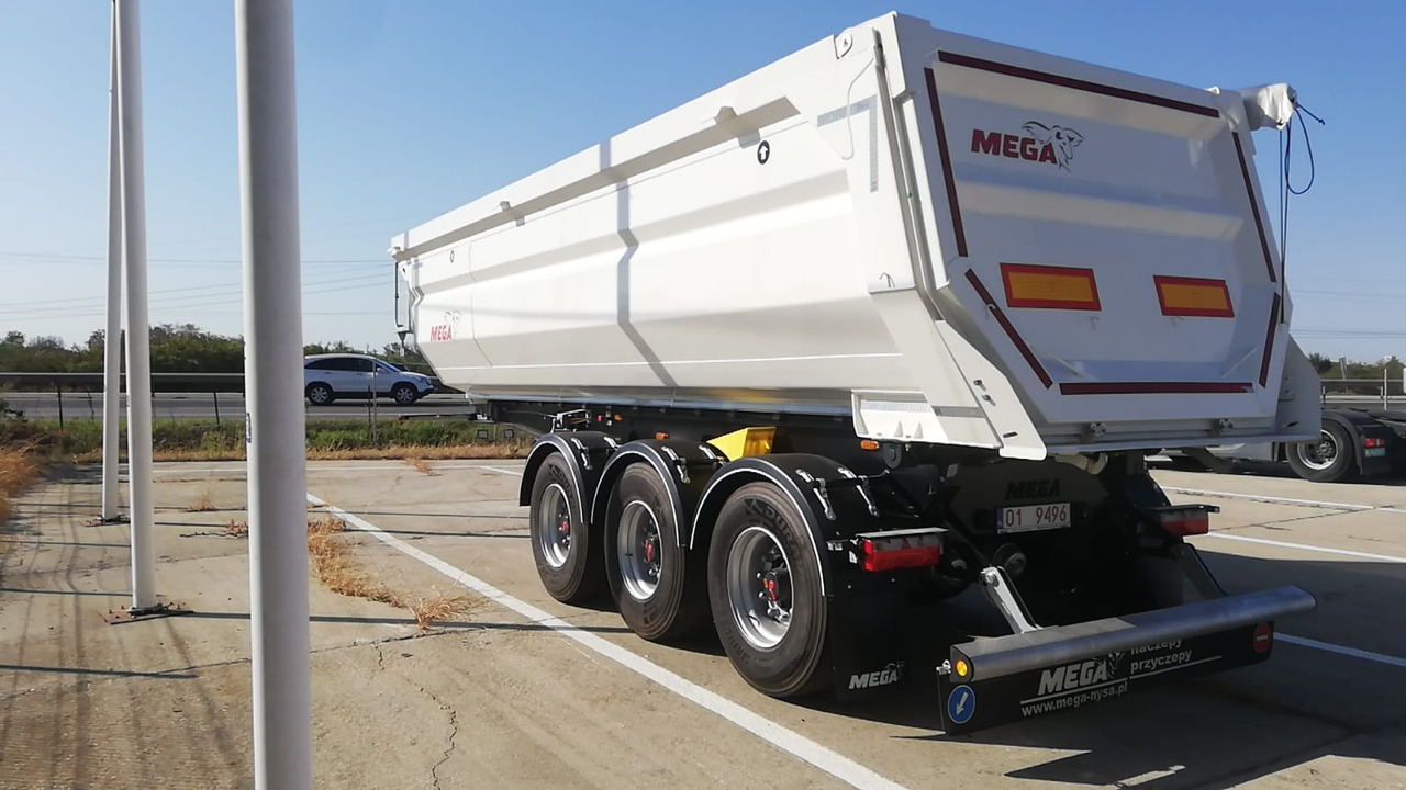 MEGA Tipper 28m3 NEW, SAF DISC, HYVA, HARDOX, TOP ! - Kiper polprikolica: slika 4 MEGA Tipper 28m3 NEW, SAF DISC, HYVA, HARDOX, TOP ! - Kiper polprikolica: slika 4