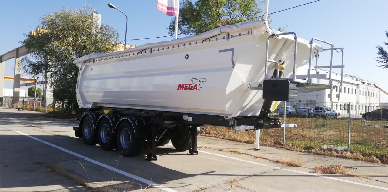 MEGA Tipper 28m3 NEW, SAF DISC, HYVA, HARDOX, TOP ! - Kiper polprikolica: slika 2 MEGA Tipper 28m3 NEW, SAF DISC, HYVA, HARDOX, TOP ! - Kiper polprikolica: slika 2