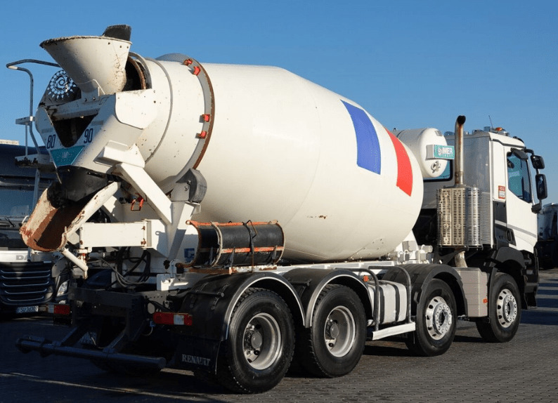 Renault C 430 8×4 Beton Mixer 9m3, TOP !!! - Avtomešalec: slika 3 Renault C 430 8×4 Beton Mixer 9m3, TOP !!! - Avtomešalec: slika 3