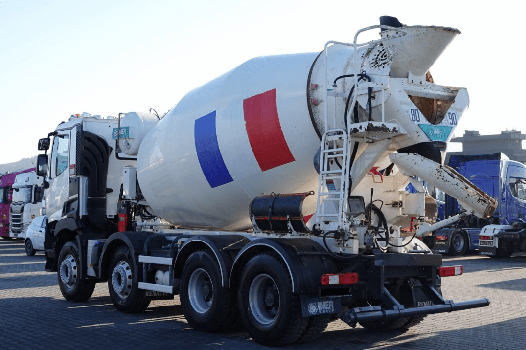 Renault C 430 8×4 Beton Mixer 9m3, TOP !!! - Avtomešalec: slika 2 Renault C 430 8×4 Beton Mixer 9m3, TOP !!! - Avtomešalec: slika 2