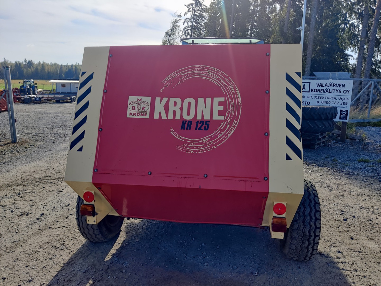 KRONE KR 125 - Balirka za okrogle bale: slika 4 KRONE KR 125 - Balirka za okrogle bale: slika 4