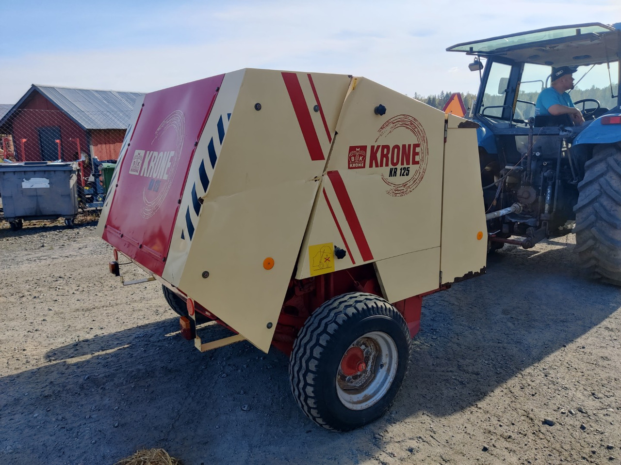 KRONE KR 125 - Balirka za okrogle bale: slika 3 KRONE KR 125 - Balirka za okrogle bale: slika 3