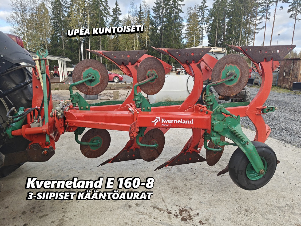 KVERNELAND E 160-8 - 3-siipinen paluuaura - Plug: slika 1 KVERNELAND E 160-8 - 3-siipinen paluuaura - Plug: slika 1