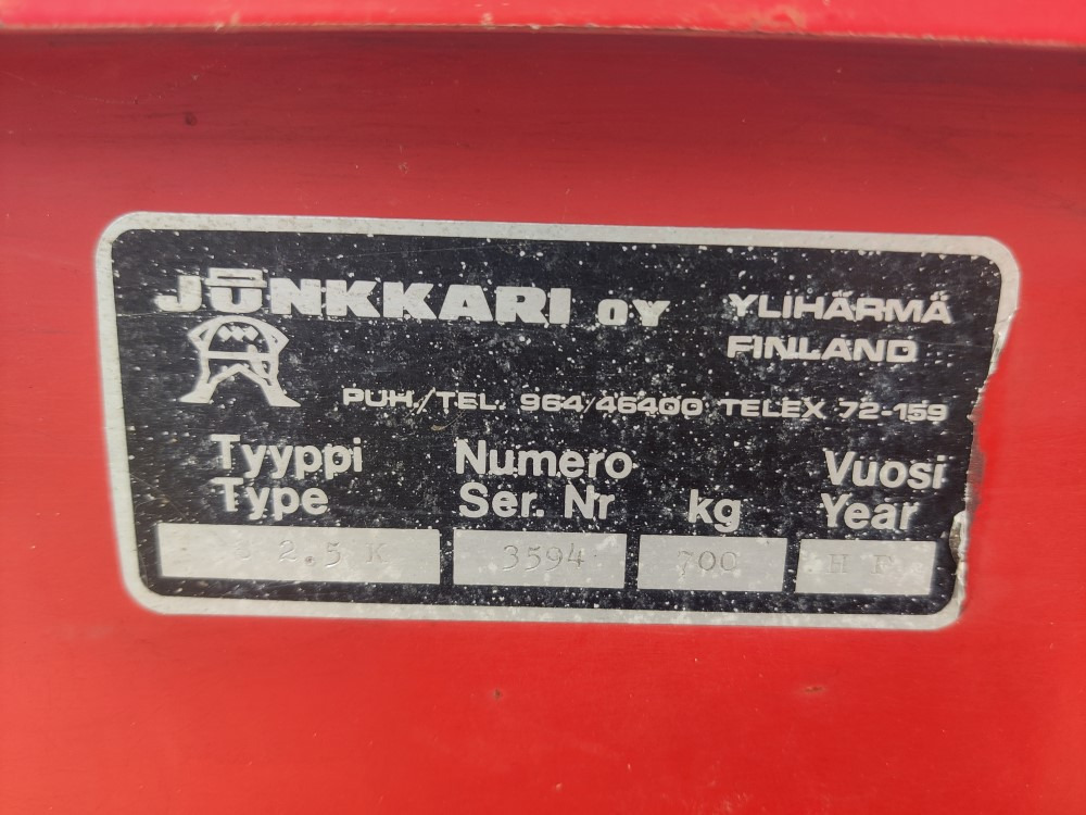 Simulta Junkkari 250cm kiekkovantailla - Sejalni kombajn: slika 5 Simulta Junkkari 250cm kiekkovantailla - Sejalni kombajn: slika 5