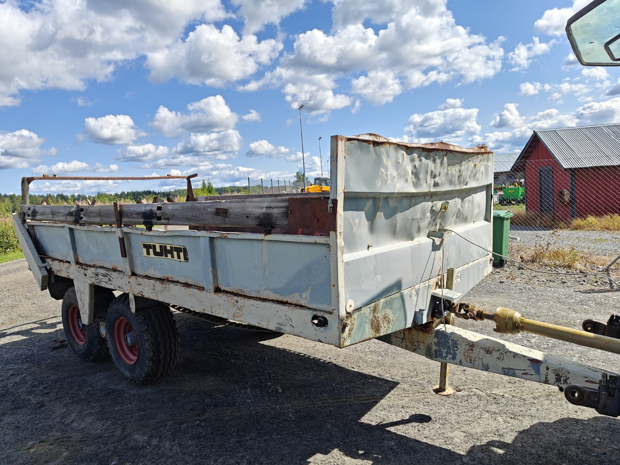 Tuhti yleisperävaunu - telikärry - 8000kg - Trosilnik gnoja: slika 4 Tuhti yleisperävaunu - telikärry - 8000kg - Trosilnik gnoja: slika 4