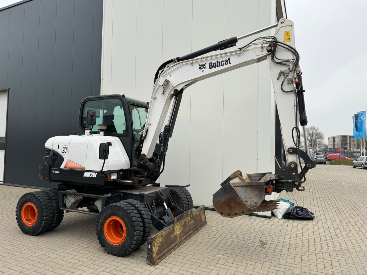 Bobcat E57W - Bager na kolesih: slika 1 Bobcat E57W - Bager na kolesih: slika 1