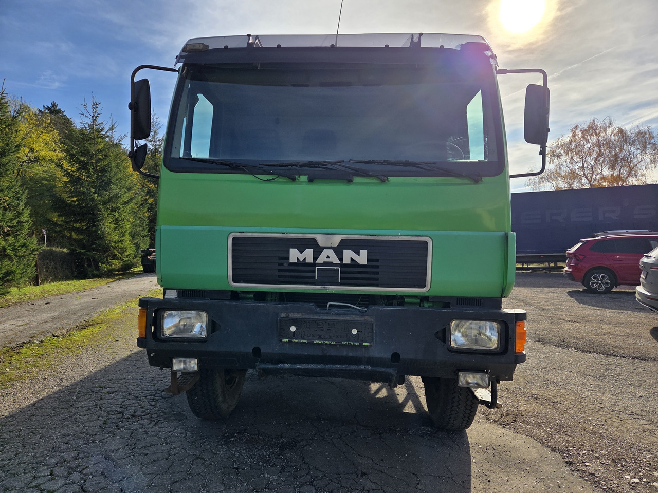 MAN 8.163 4x4 + crane FASSI F45A.22 - Tovornjak s kesonom: slika 2 MAN 8.163 4x4 + crane FASSI F45A.22 - Tovornjak s kesonom: slika 2