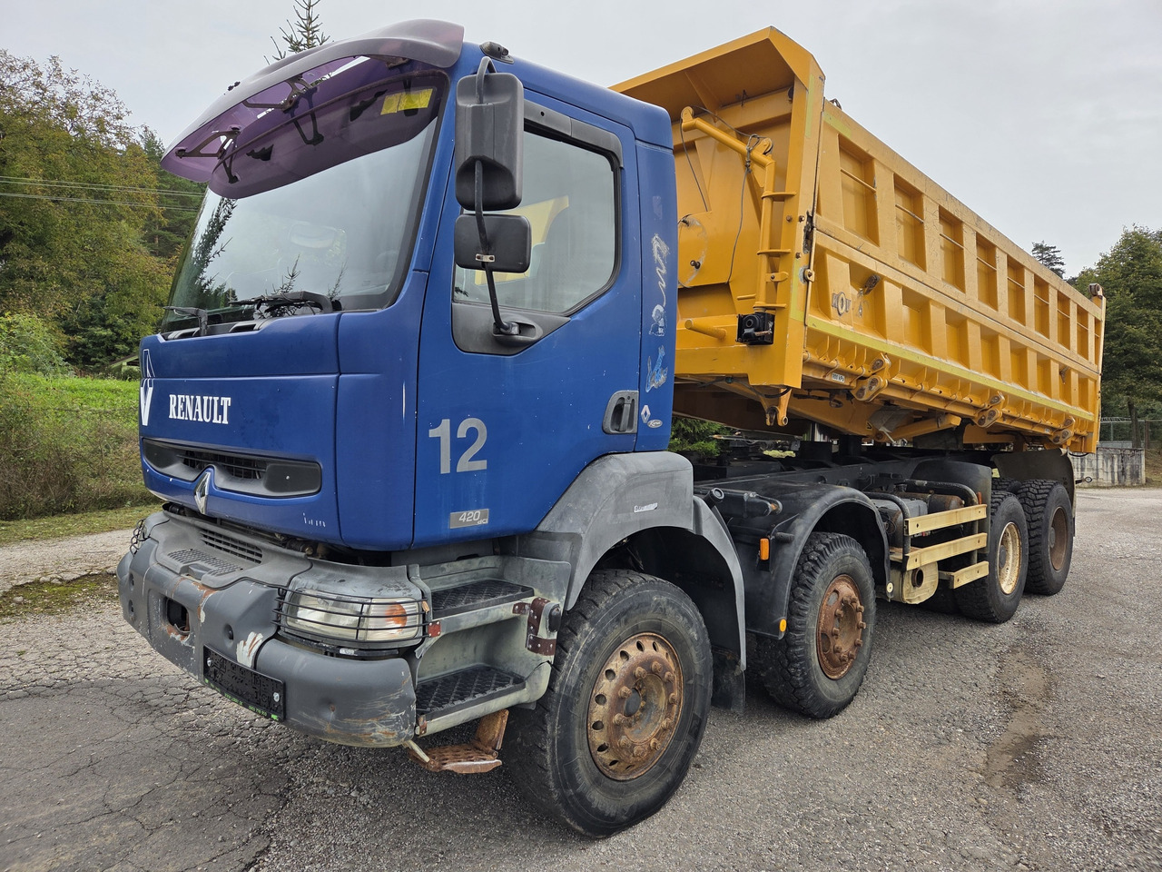 RENAULT KERAX 420.40 PR 8X4 3way tipper Bordamtik - Tovornjak prekucnik: slika 1 RENAULT KERAX 420.40 PR 8X4 3way tipper Bordamtik - Tovornjak prekucnik: slika 1