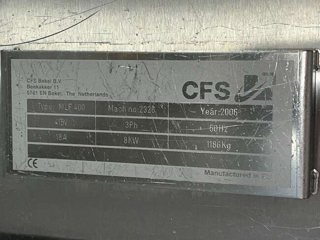 Oprema za predelavo živil CFS MultiFormer MLF400: slika 7