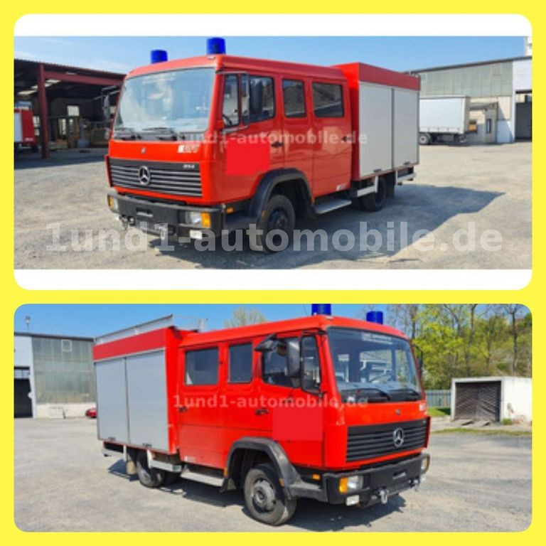 Mercedes-Benz 814 d F Feuerwehr LF 8/6 Modell 1998 814 d F Feuerwehr LF 8/6 Modell 1998 - Gasilsko vozilo, Dostavno vozilo z dvojno kabino: slika 1 Mercedes-Benz 814 d F Feuerwehr LF 8/6 Modell 1998 814 d F Feuerwehr LF 8/6 Modell 1998 - Gasilsko vozilo, Dostavno vozilo z dvojno kabino: slika 1