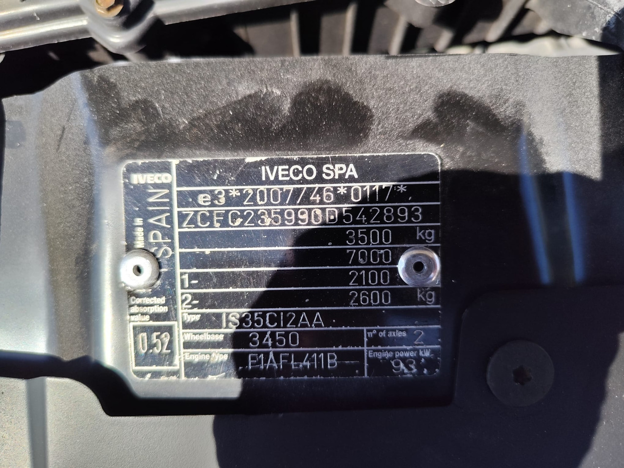 IVECO DAILY 35C13 - Dostavno vozilo prekucnik: slika 2 IVECO DAILY 35C13 - Dostavno vozilo prekucnik: slika 2
