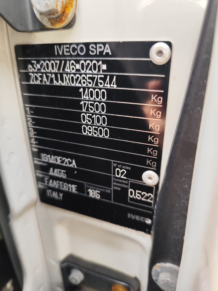 IVECO EUROCARGO 140-250 - Tovornjak-šasija: slika 5 IVECO EUROCARGO 140-250 - Tovornjak-šasija: slika 5