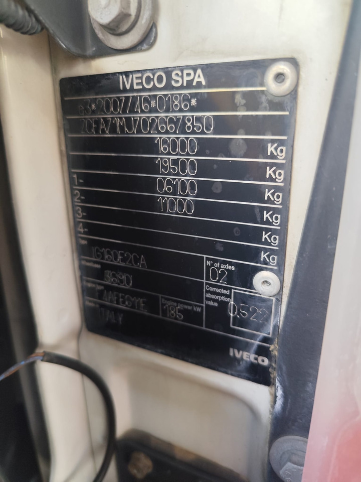 IVECO EUROCARGO 160-250 - Tovornjak-šasija: slika 2 IVECO EUROCARGO 160-250 - Tovornjak-šasija: slika 2