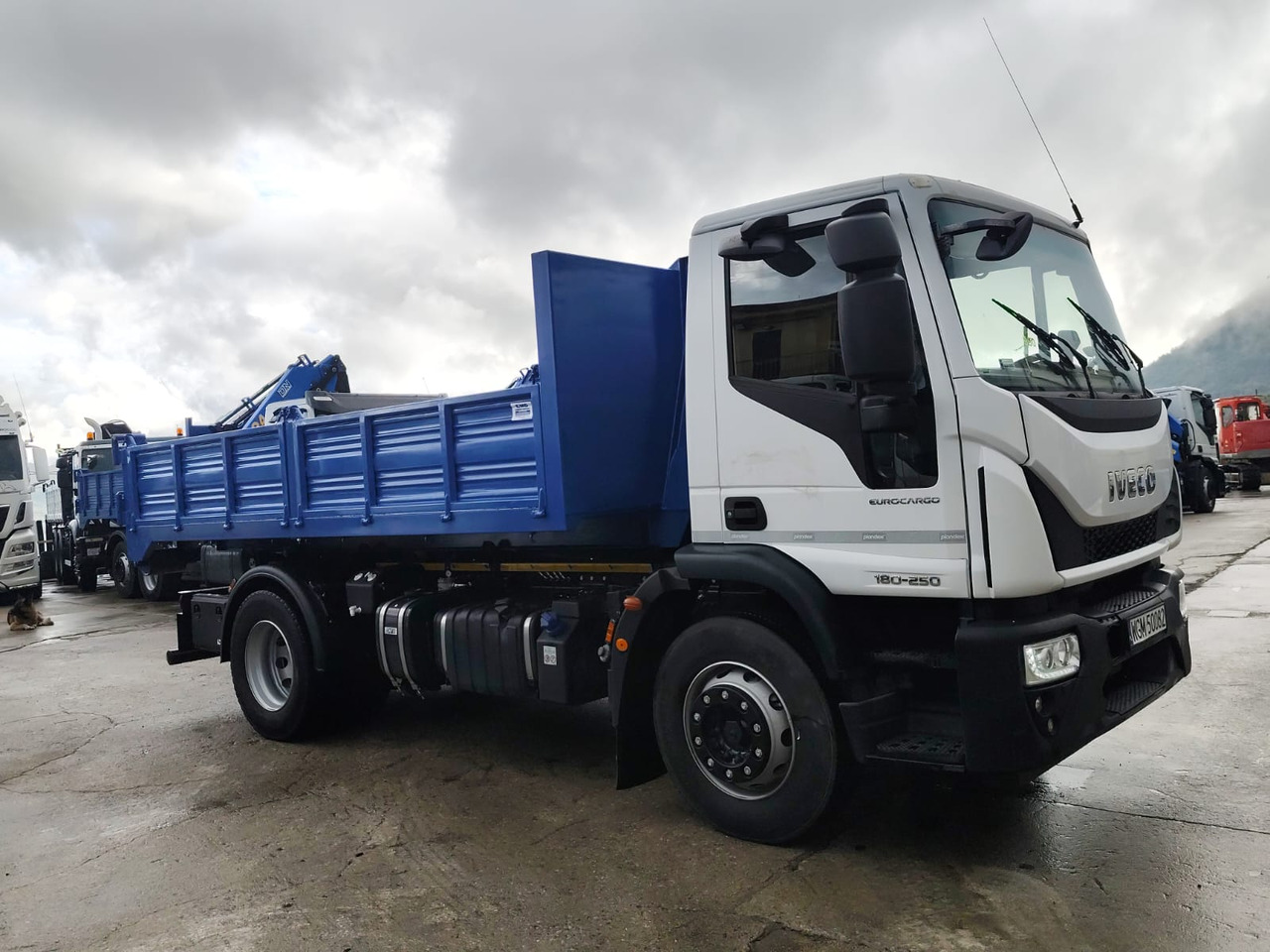 Kotalni prekucni tovornjak, Tovornjak z dvigalom IVECO EUROCARGO 180-250: slika 28 Kotalni prekucni tovornjak, Tovornjak z dvigalom IVECO EUROCARGO 180-250: slika 28