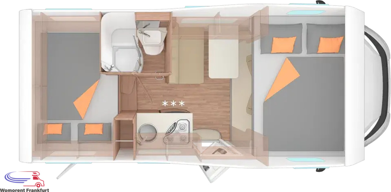 Wohnmobil Weinsberg CaraHome 550 MG - Alkoven avtodom: slika 4 Wohnmobil Weinsberg CaraHome 550 MG - Alkoven avtodom: slika 4