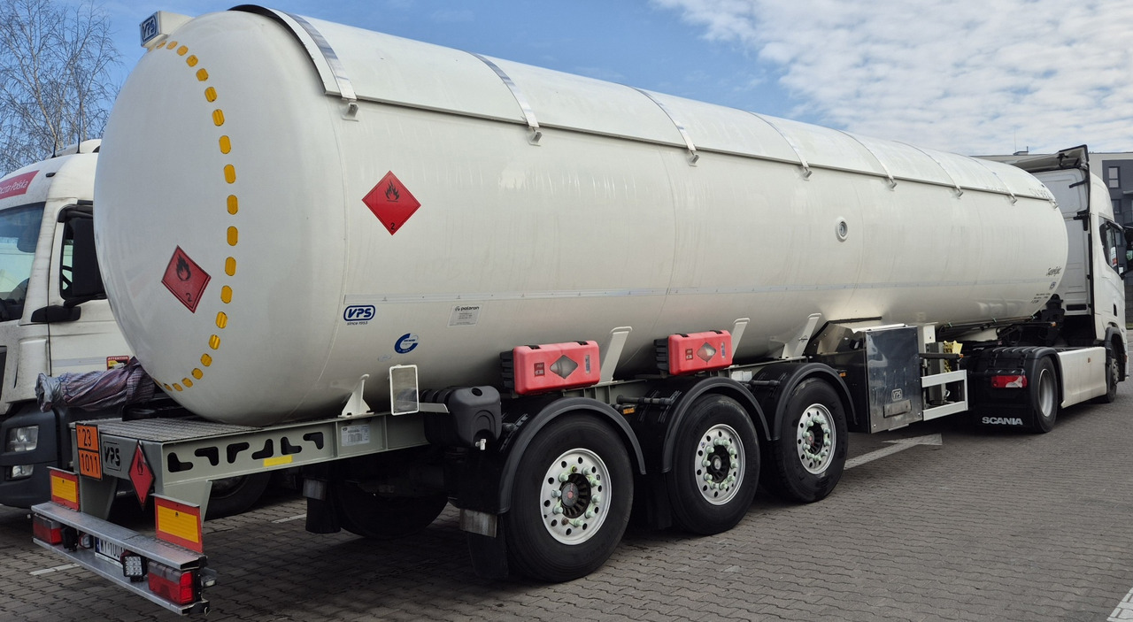 VPS CN50 LPG/ GPL/ PROPANE/ pump 4" - Polprikolica cisterna: slika 1 VPS CN50 LPG/ GPL/ PROPANE/ pump 4" - Polprikolica cisterna: slika 1