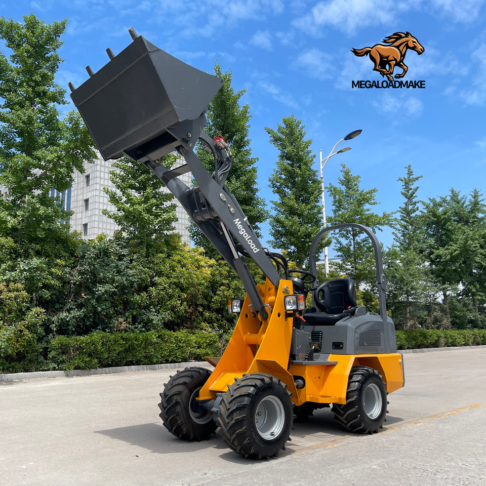 NEW WHEEL LOADER MEGALOAD AK800 Free Shipping Mini Loader Articulated Electric/D AK800 - Kolesni nakladalec: slika 1 NEW WHEEL LOADER MEGALOAD AK800 Free Shipping Mini Loader Articulated Electric/D AK800 - Kolesni nakladalec: slika 1