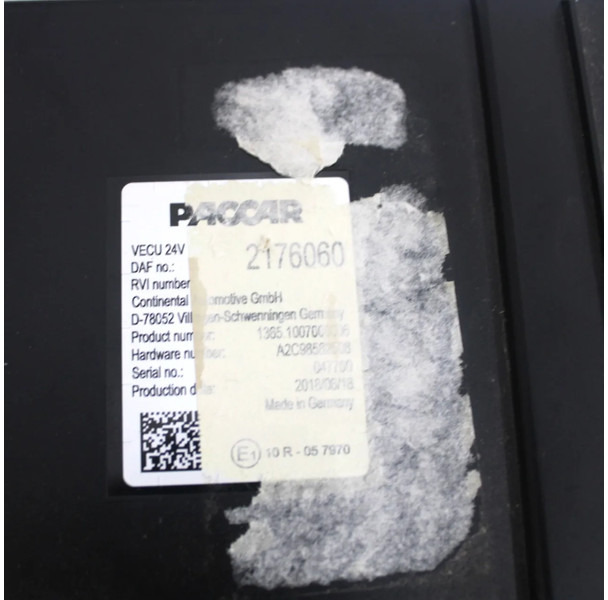 DAF XF106 VECU Module 2176060 Euro 6 - ECU za Tovornjak: slika 2 DAF XF106 VECU Module 2176060 Euro 6 - ECU za Tovornjak: slika 2