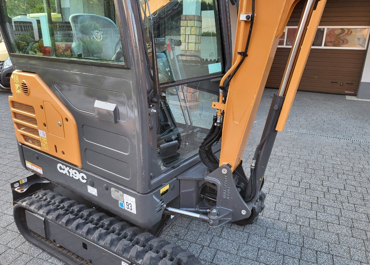 Mini bager Case CX19C Nowa Koparka: slika 14