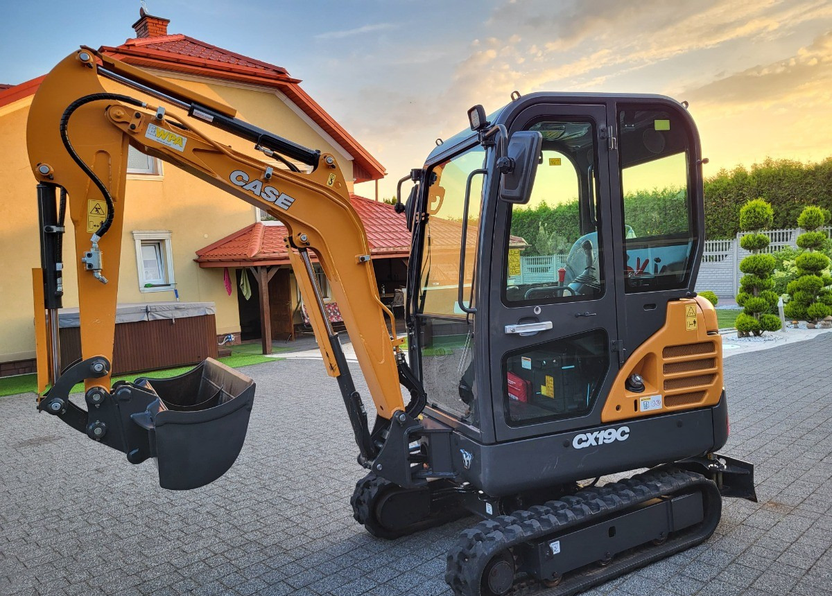 Mini bager Case CX19C Nowa Koparka: slika 13