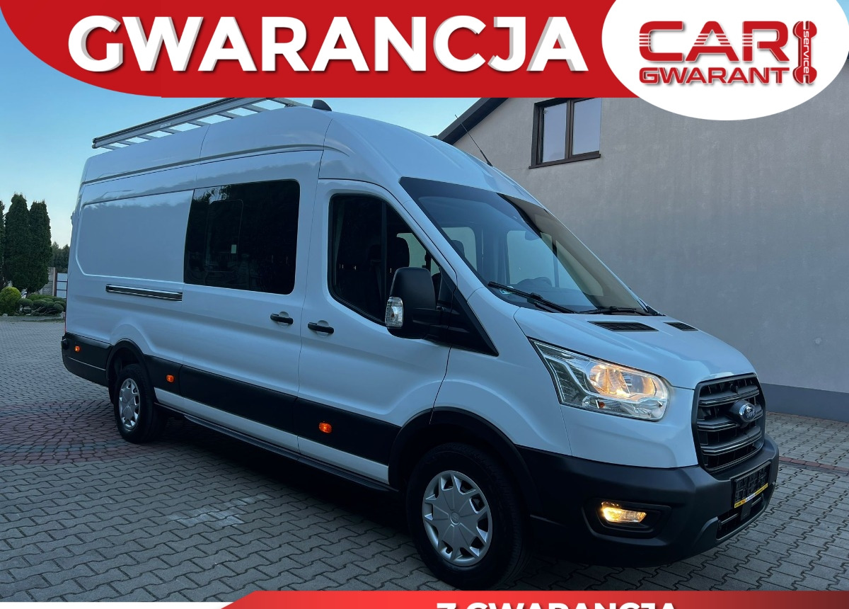 Ford Transit Brygadowy Maxi 6-osobowy 90tys. przebiegu Doka jak nowy - Dostavno vozilo z dvojno kabino: slika 1 Ford Transit Brygadowy Maxi 6-osobowy 90tys. przebiegu Doka jak nowy - Dostavno vozilo z dvojno kabino: slika 1