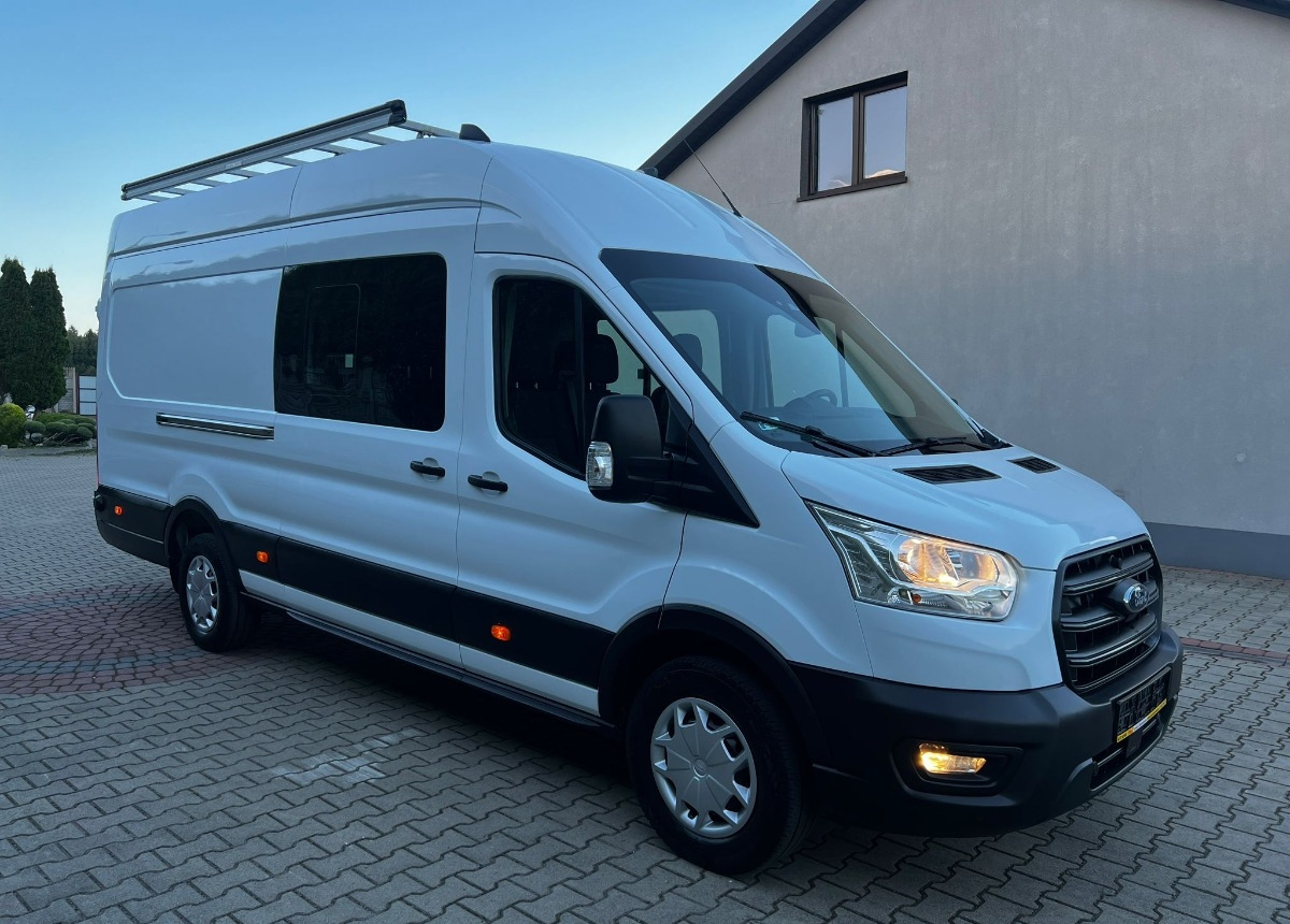 Ford Transit Brygadowy Maxi 6-osobowy 90tys. przebiegu Doka jak nowy - Dostavno vozilo z dvojno kabino: slika 2 Ford Transit Brygadowy Maxi 6-osobowy 90tys. przebiegu Doka jak nowy - Dostavno vozilo z dvojno kabino: slika 2