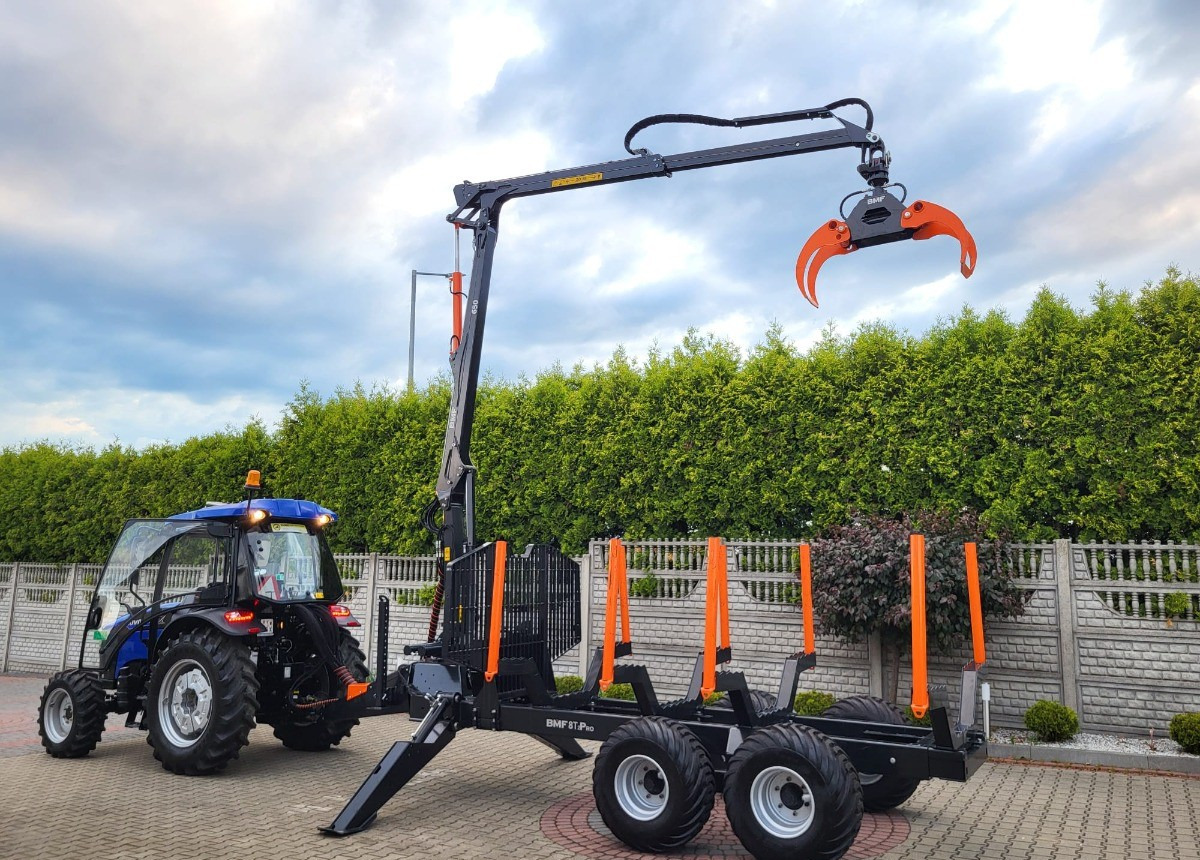 Nov Gozdarski kombajn LOVOL Zestaw Traktor LOVOL M755 Przyczepa do drewna BMF 8TPro Stan Nowy Fabryczny: slika 13