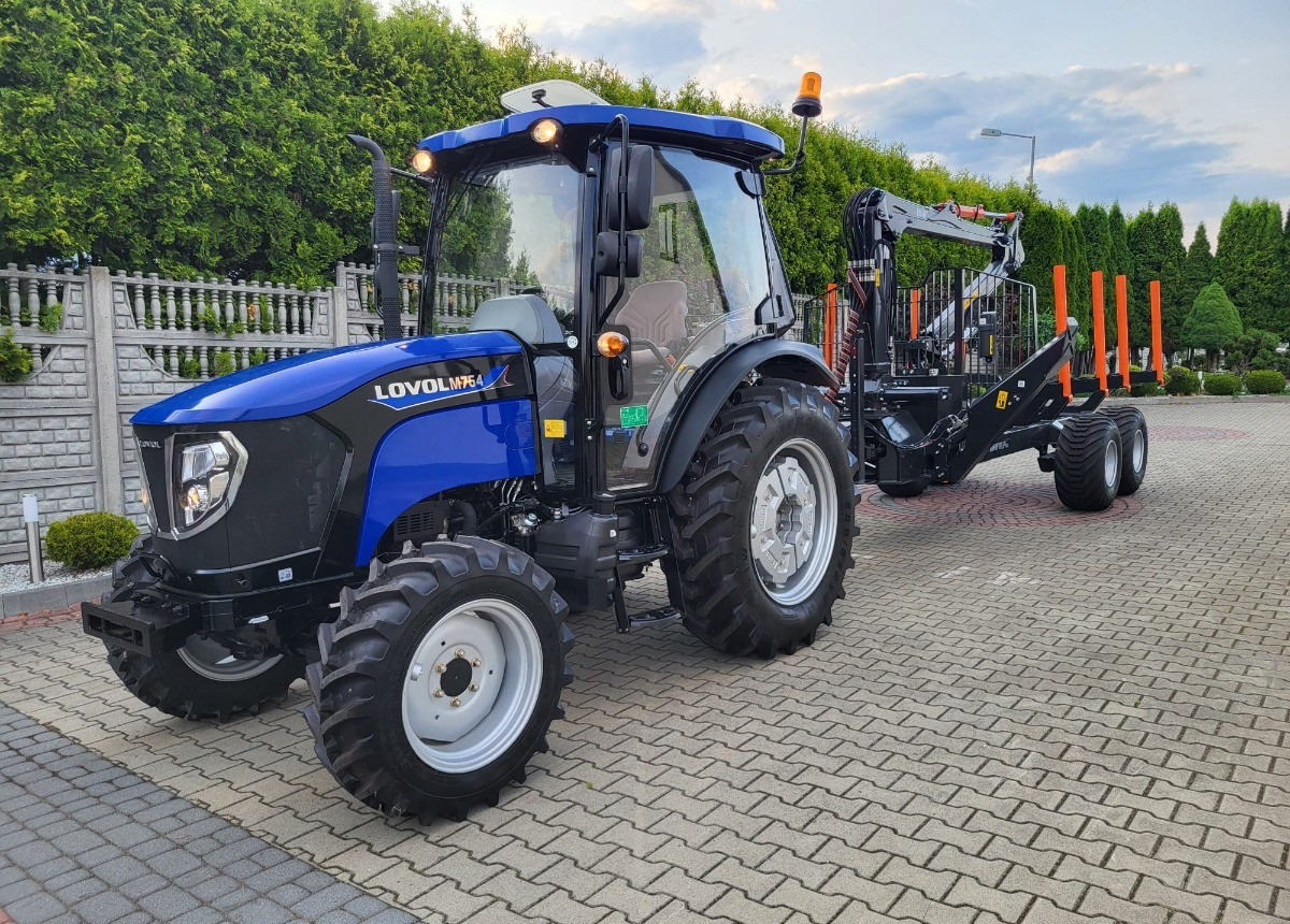 LOVOL Zestaw Traktor LOVOL M755 Przyczepa do drewna BMF 8TPro Stan Nowy Fabryczny - Gozdarski kombajn: slika 5 LOVOL Zestaw Traktor LOVOL M755 Przyczepa do drewna BMF 8TPro Stan Nowy Fabryczny - Gozdarski kombajn: slika 5