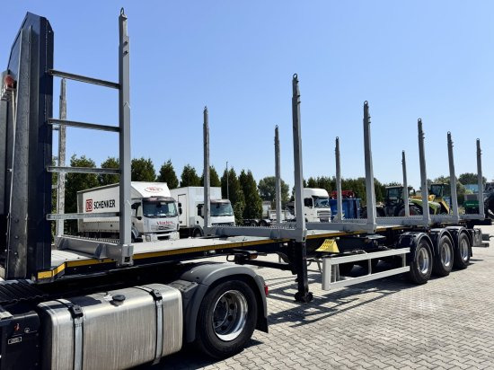 MEGA TIMBER LONG Holzauflieger 6 Rungenpaare - Polprikolica za prevoz lesa: slika 3 MEGA TIMBER LONG Holzauflieger 6 Rungenpaare - Polprikolica za prevoz lesa: slika 3