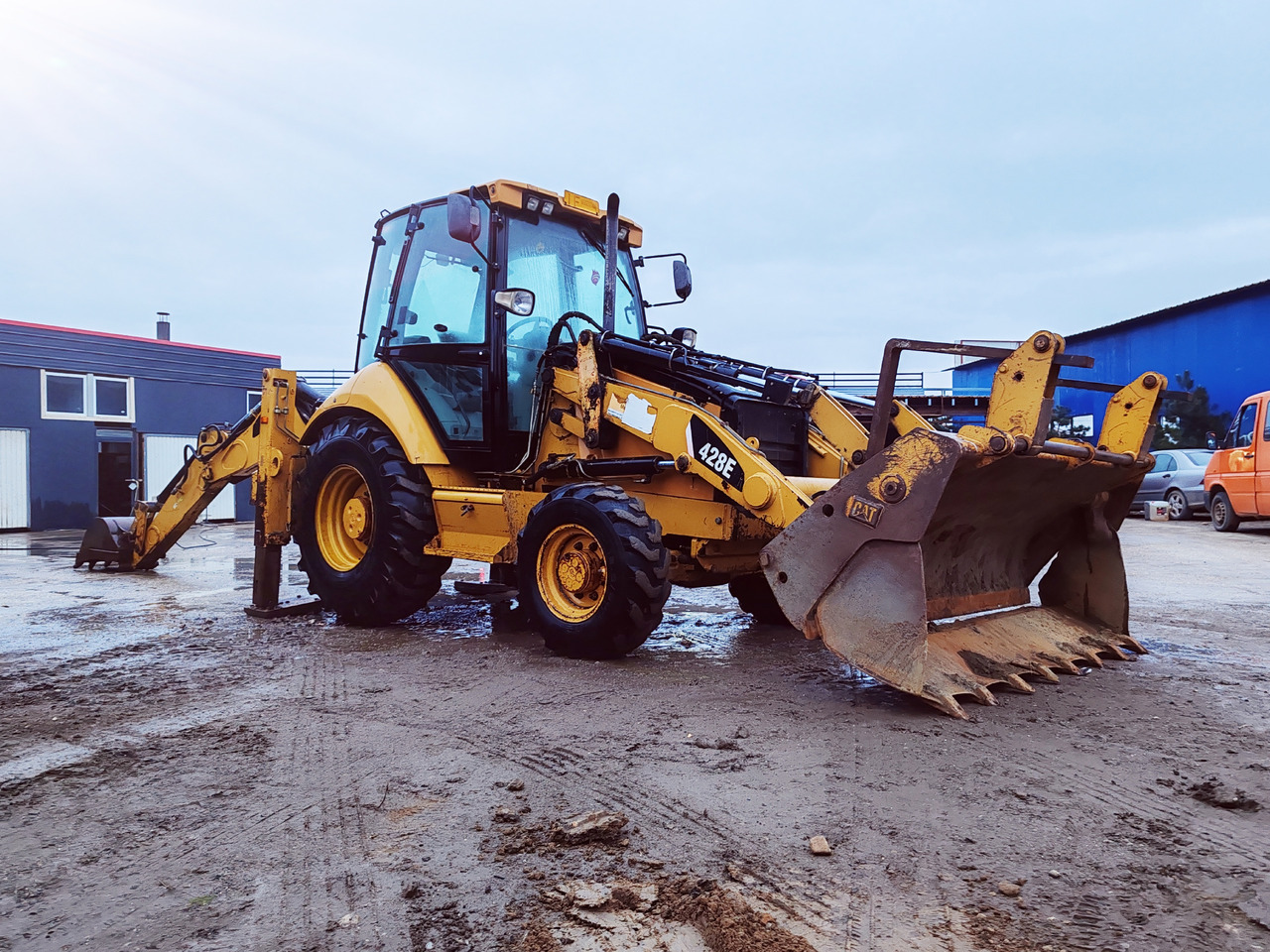 CATERPILLAR 428E - Bager nakladalec: slika 2 CATERPILLAR 428E - Bager nakladalec: slika 2