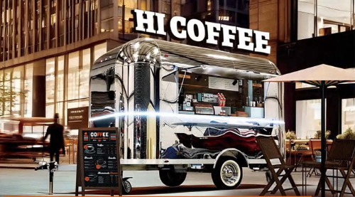 Deli Star Trailer American 4000 - EU standards - Prikolica s hrano: slika 1 Deli Star Trailer American 4000 - EU standards - Prikolica s hrano: slika 1