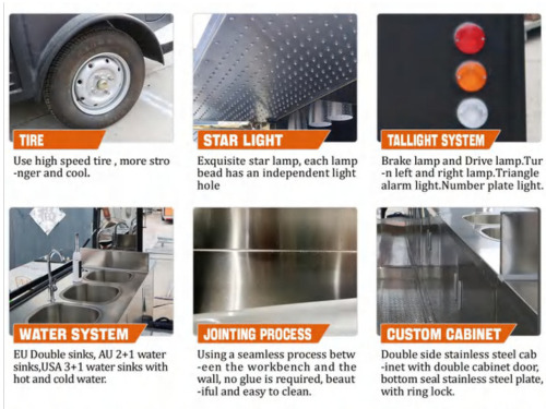 Deli Star Trailer Retro Frenchie FR 4800 Electric - EU standards - Prikolica s hrano: slika 3 Deli Star Trailer Retro Frenchie FR 4800 Electric - EU standards - Prikolica s hrano: slika 3