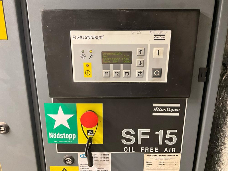 Atlas-Copco SF 15 - Zračni kompresor: slika 4 Atlas-Copco SF 15 - Zračni kompresor: slika 4